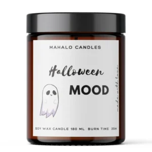 HALLOWEEN MOOD Sojakerze 180 ml handgefertigte MahaloCandles
