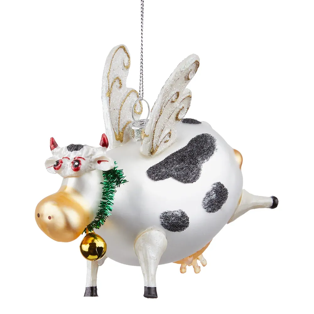 HANG ON ornament vaca zburatoare