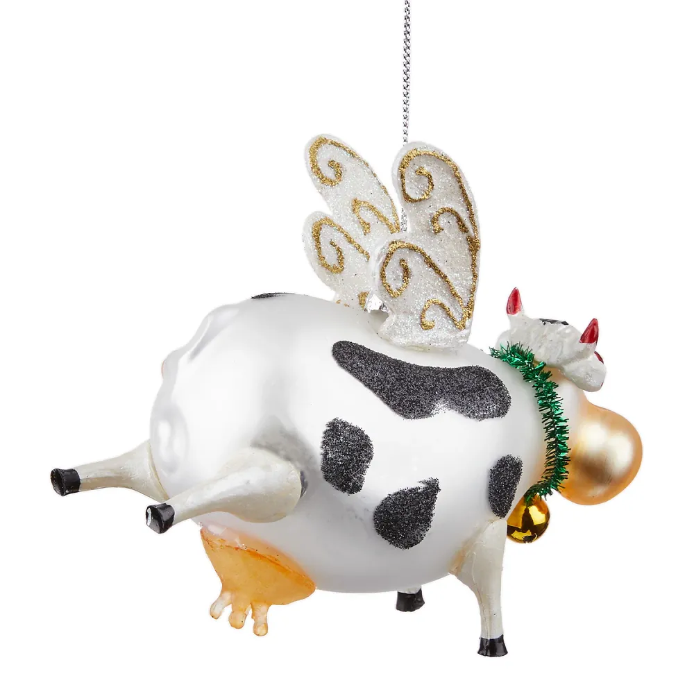 HANG ON ornament vaca zburatoare