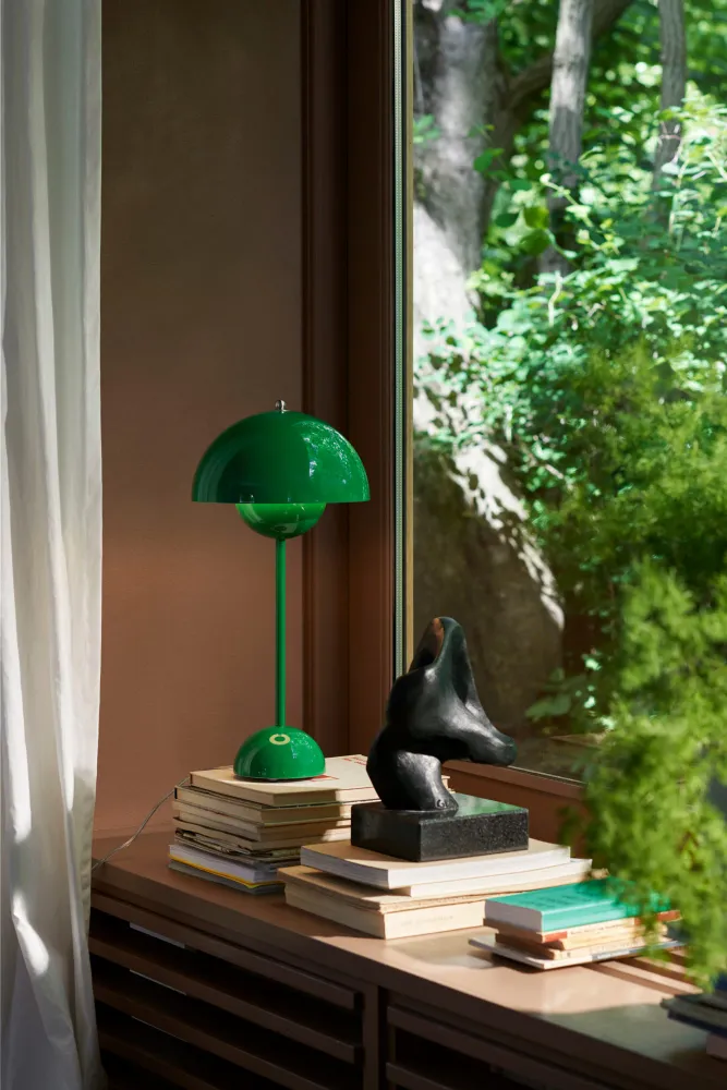 Lampă Flowerpot VP3 - Verde