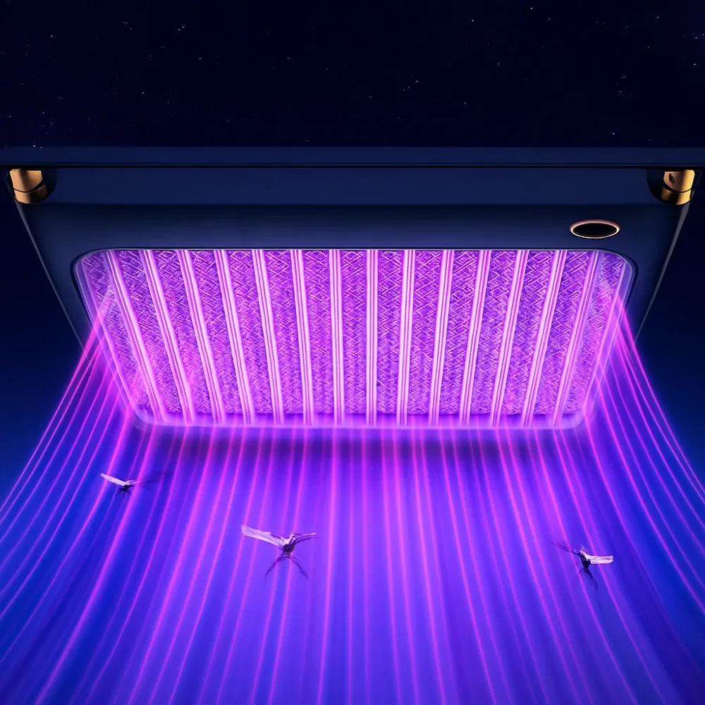 Lampa anti-tantari UV portabila cu incarcare Type-C si baterie 4000 mAh