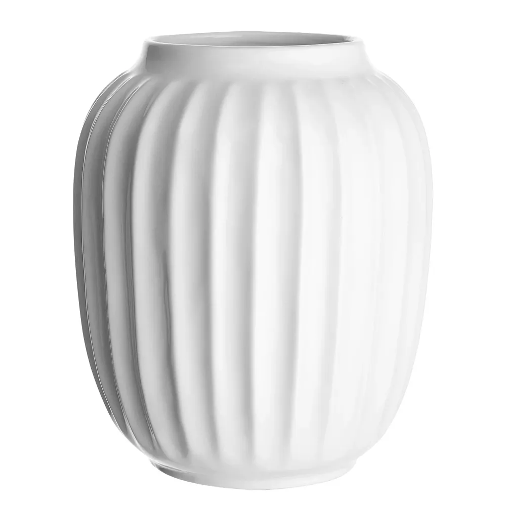 LIV vaza ceramica Ø16,5 H20cm, alb