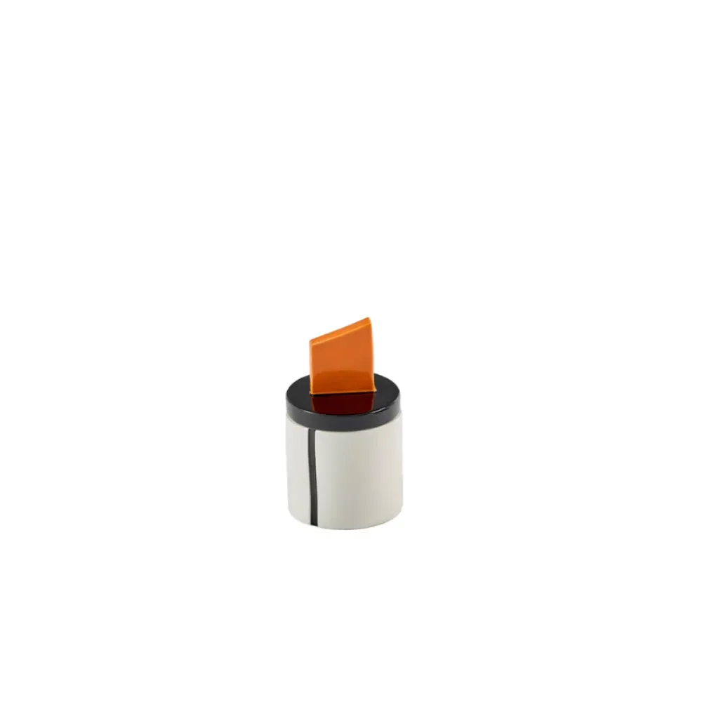 Lumânare parfumată S - black - orange Candela 02