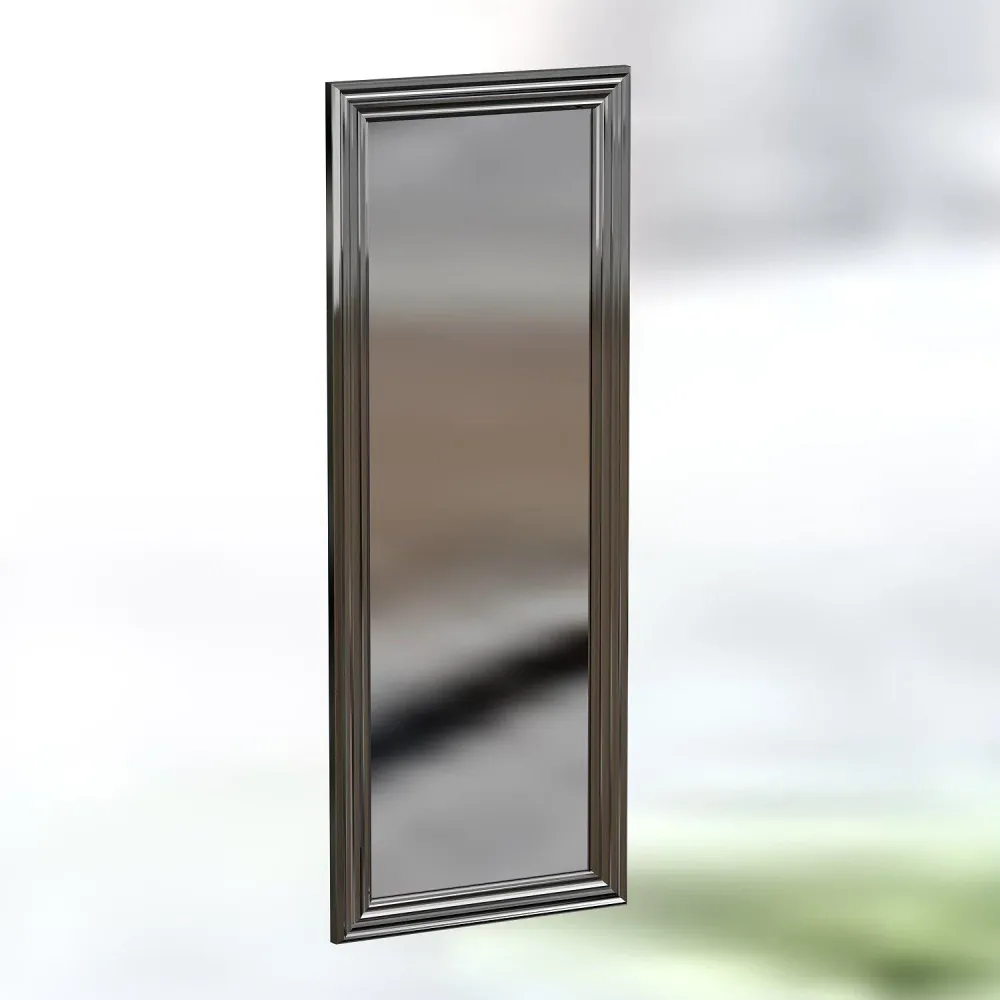 Oglindă Smooth - Silver, Argint, 3x105x40 cm