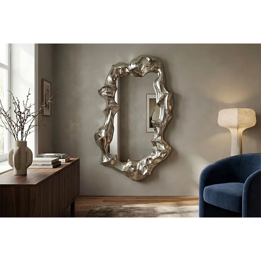 Oglinda de perete silver 150 cm Venetia