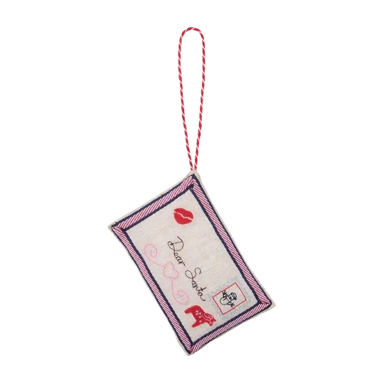 Ornament Christmas Letter - Santa