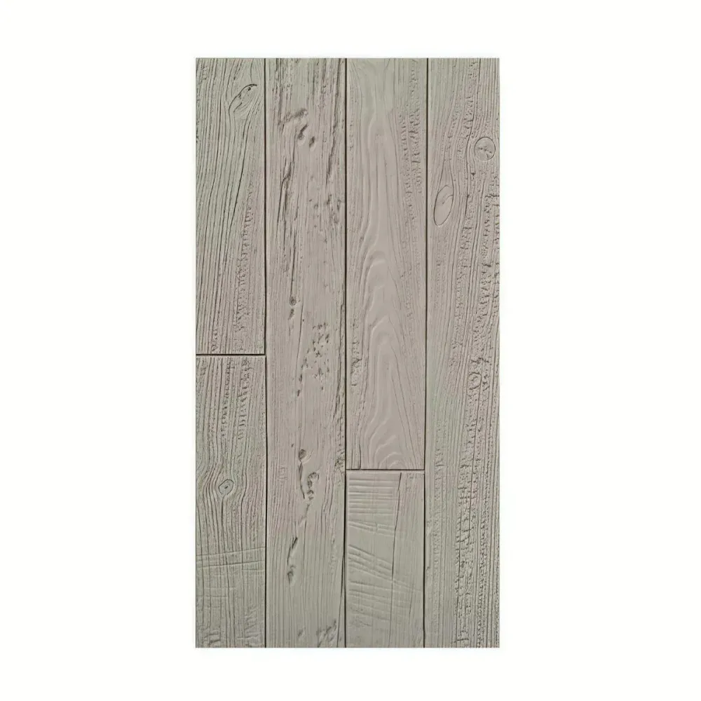 Panou decorativ 3D, imitatie lemn, ultraușor, Naimeed D7603, pentru interior și exterior, 120x60x1cm, Bej