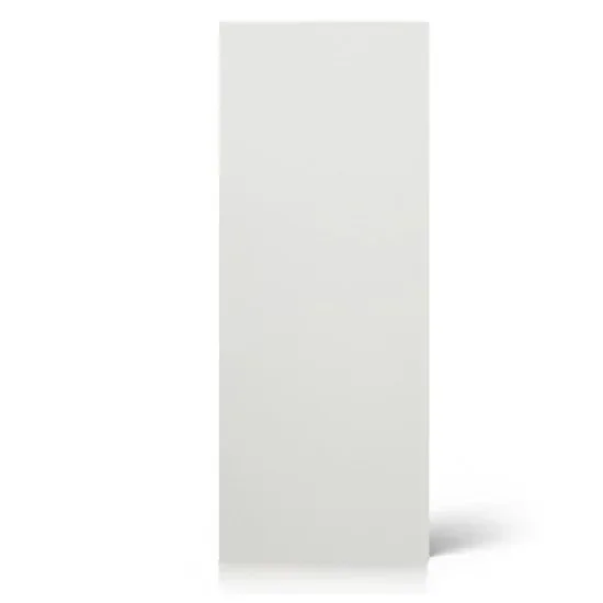 Panou decorativ riflaj WPC, Naimeed D7562, sistem de imbinare tip ''U'', aspect rafinat si montaj usor, 260x61.1x0.9cm, alb