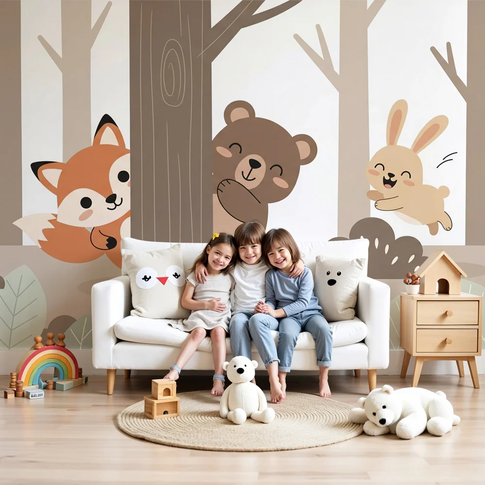 Papel de parede crianç | Animale adorabile în natură