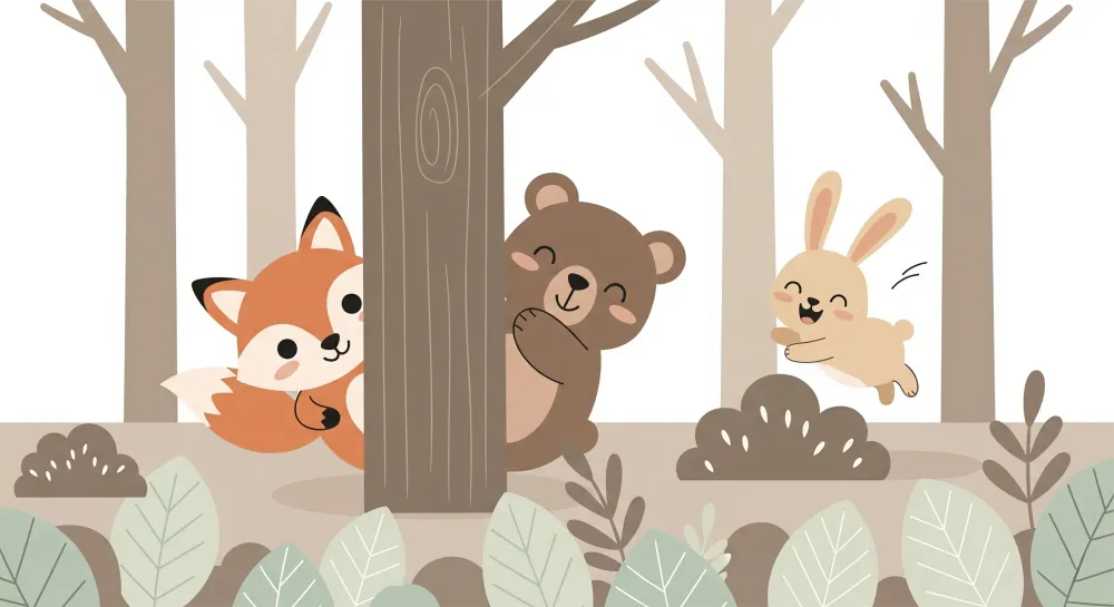Papel de parede crianç | Animale adorabile în natură