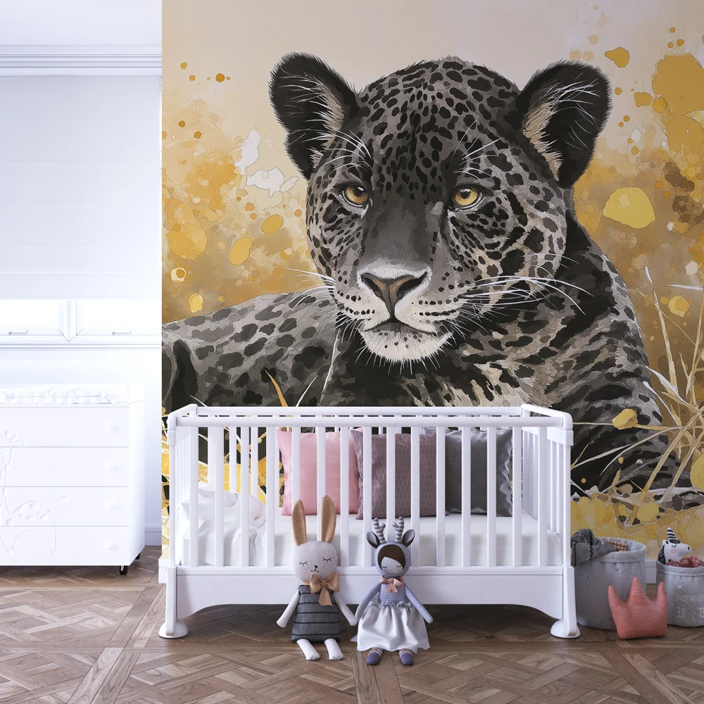 Papel de parede crianç | Leoparzii majestuoși în savană