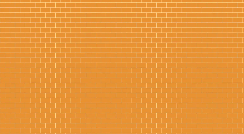 Papel de parede crianç | Parede de tijolo laranja acolhedora