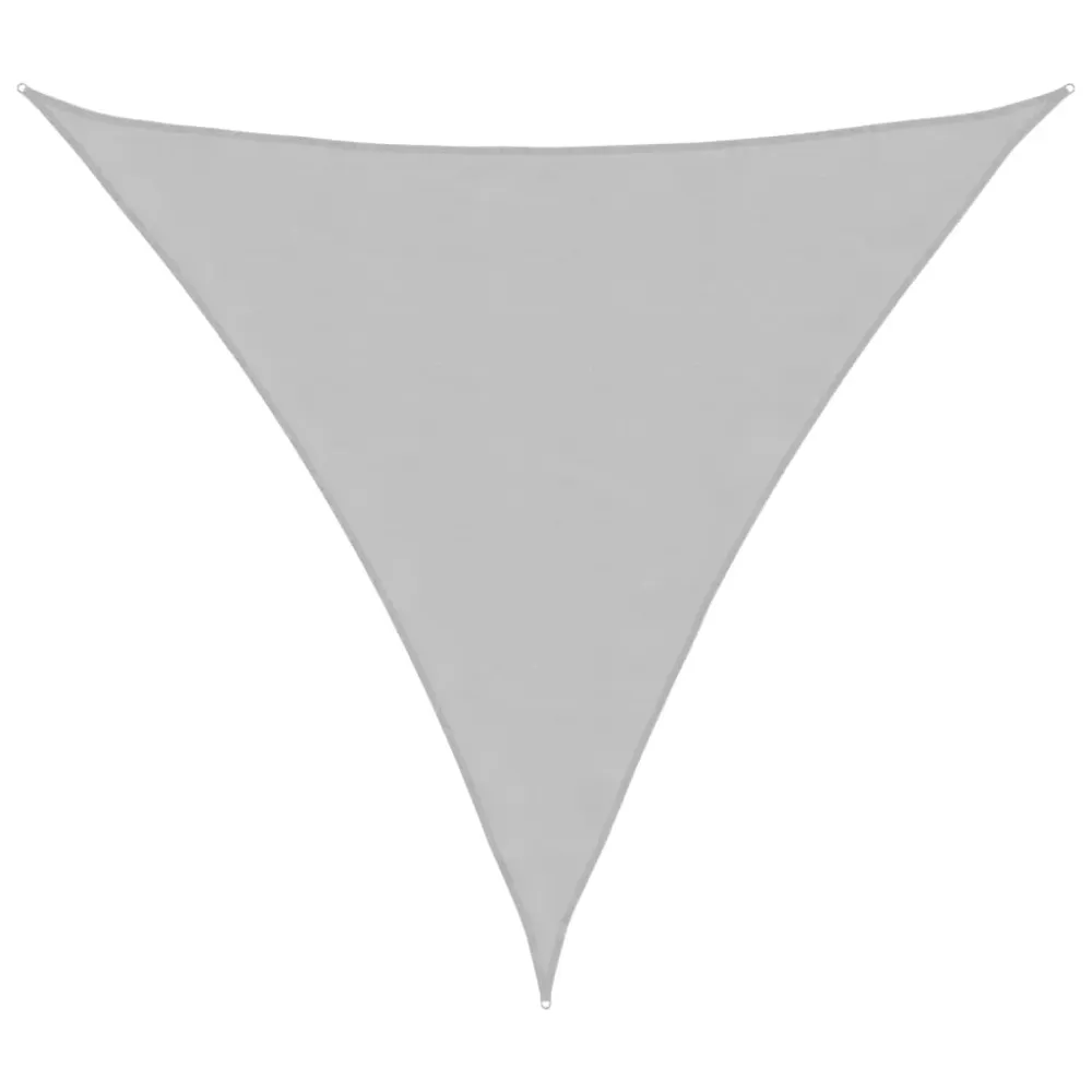Parasolar, gri deschis, 3,6x3,6x3,6 m, 100% poliester Oxford