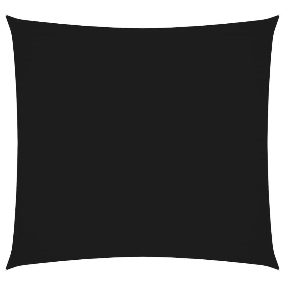 Parasolar, negru, 4x4 m, țesătură oxford, pătrat