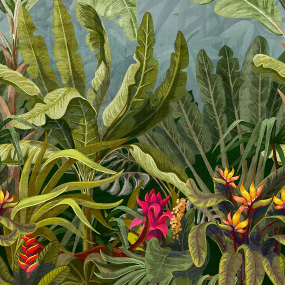 PARROT JUNGLE Tapet