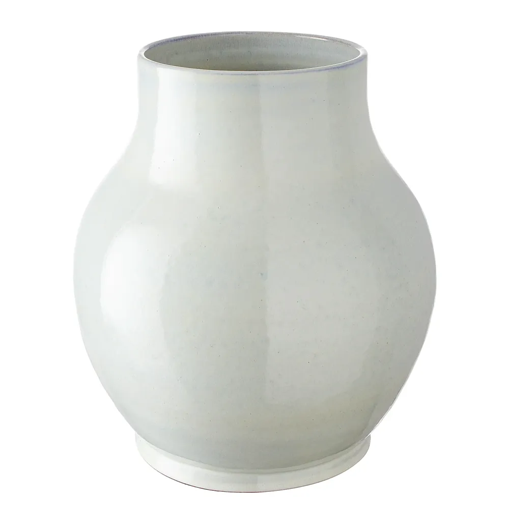 PAULA vaza ceramica 25cm, alba