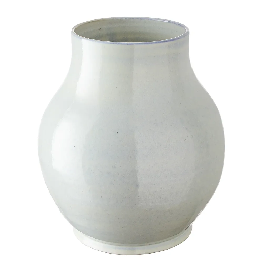 PAULA vaza ceramica 25cm, alba