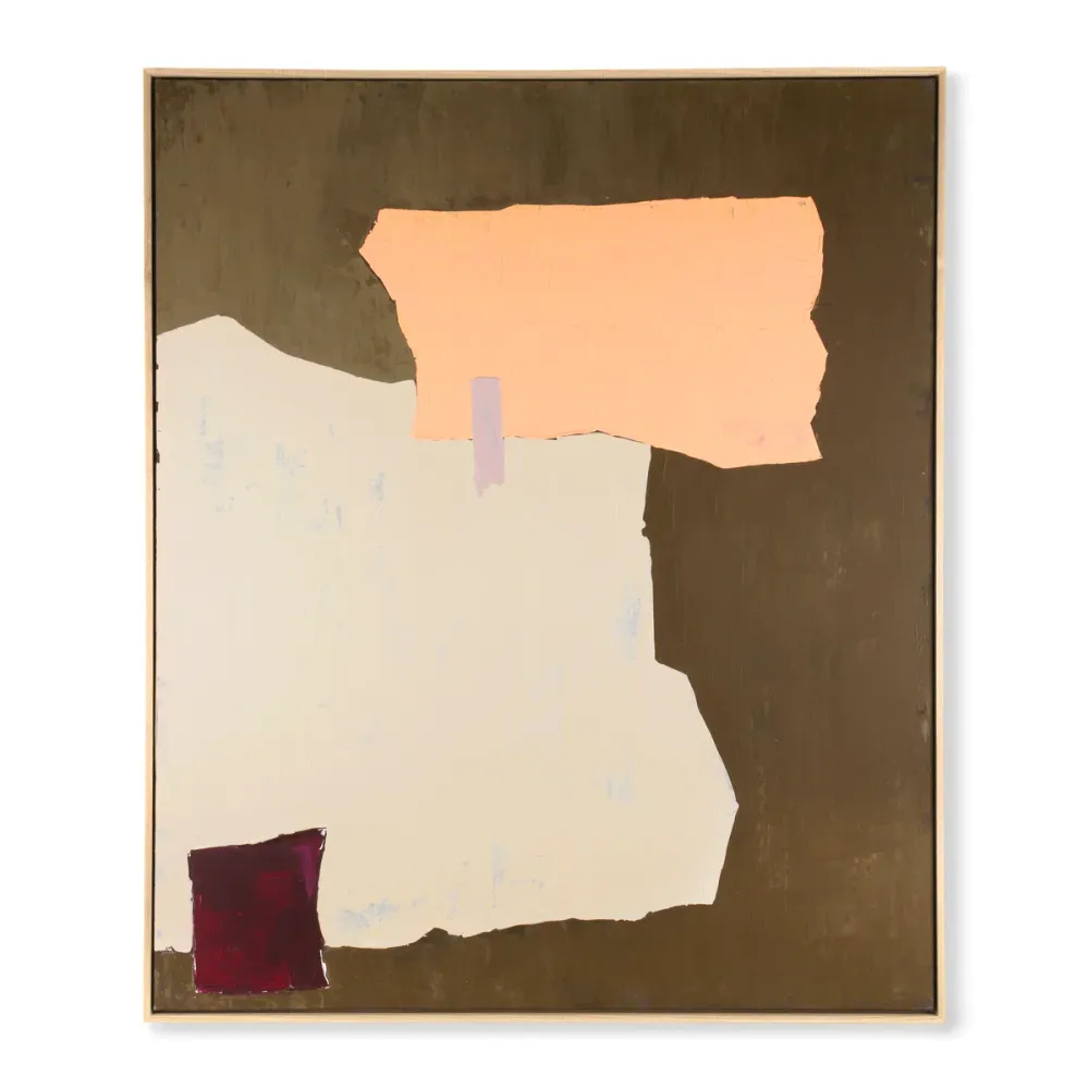 Pictura Abstract Mustard/Nude