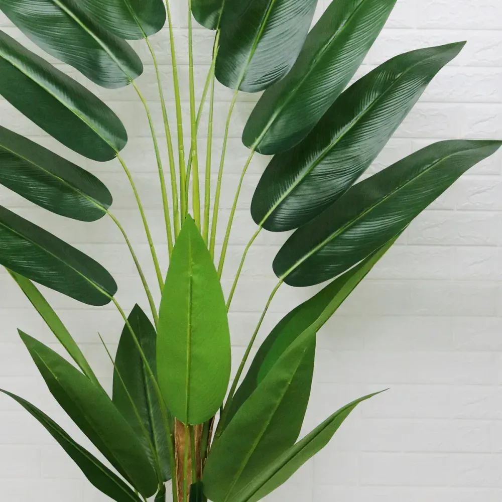 Planta artificiala, Canna fara ghiveci, D4246, 190cm, verde