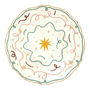 Platou rotund Star
