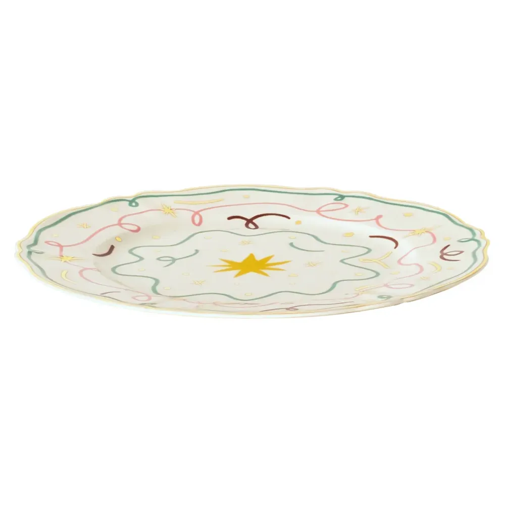 Platou rotund Star
