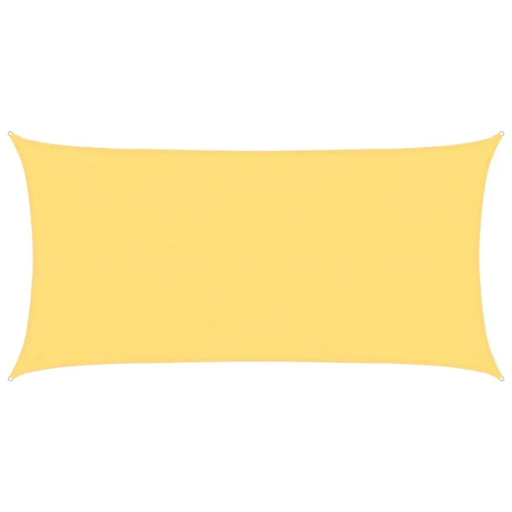 Pânză parasolar, bej, 2,5x4,5 m, HDPE, 160 g/m²
