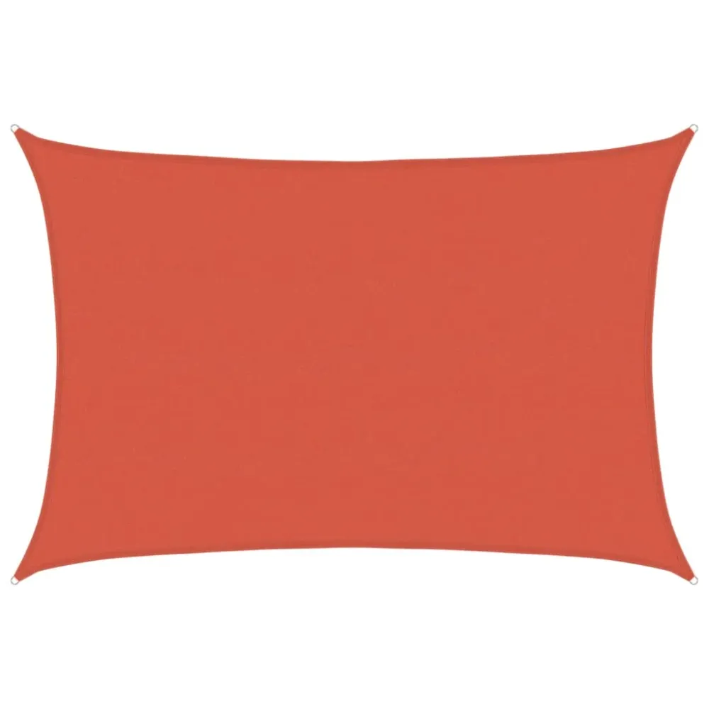 Pânză parasolar, cărămiziu, 5x7 m, HDPE, 160 g/m²