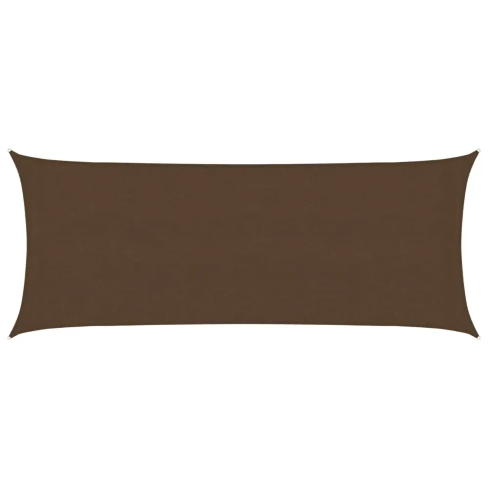 Pânză parasolar, maro, 2 x 5 m, HDPE, 160 g/m²