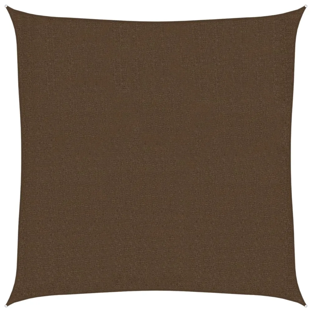 Pânză parasolar, maro, 2 x 2, m HDPE, 160 g/m²