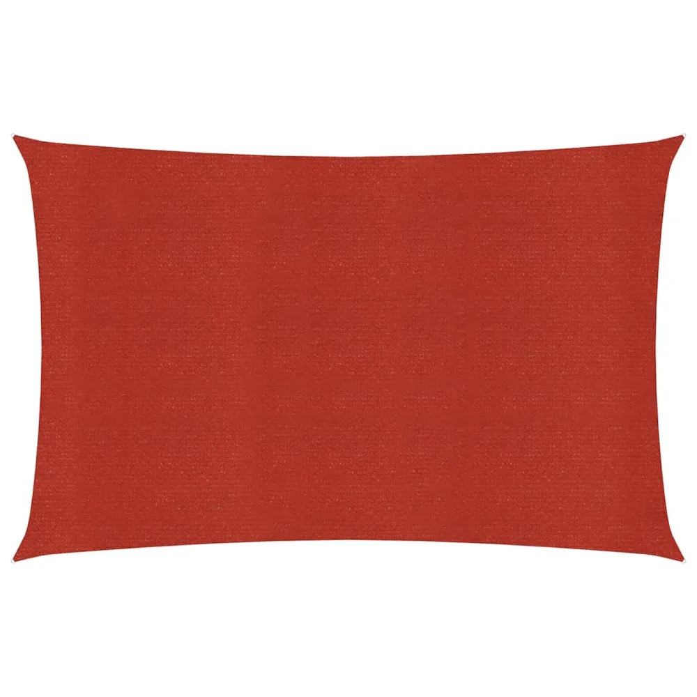 Pânză parasolar, roșu, 2x3 m, HDPE, 160 g/m²