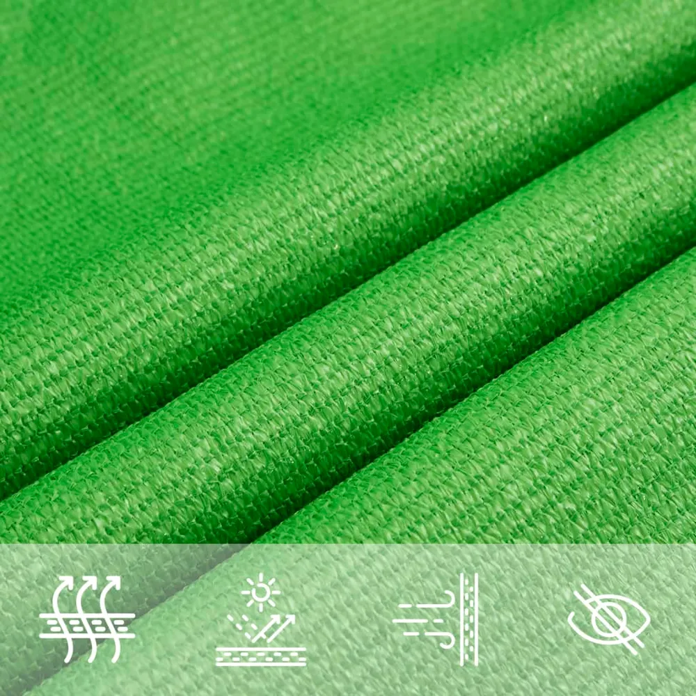 Pânză parasolar, verde deschis, 2x3 m, 160 g / m², HDPE