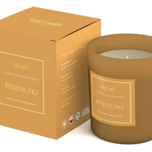 PREMIUM Lumânare de Soia cu Miros de Turte Dulce 210 ml - LUMÂNAREA DUMNEAVOASTRĂ (PRODUS DE SEZON)