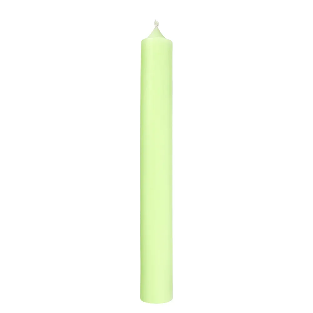 RAINBOW lumanare H18cm Ø2,2cm, lime