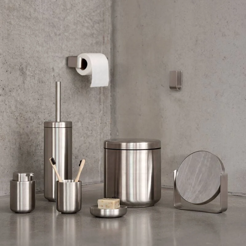 Recipient periuță de dinți Zone Ume - Steel