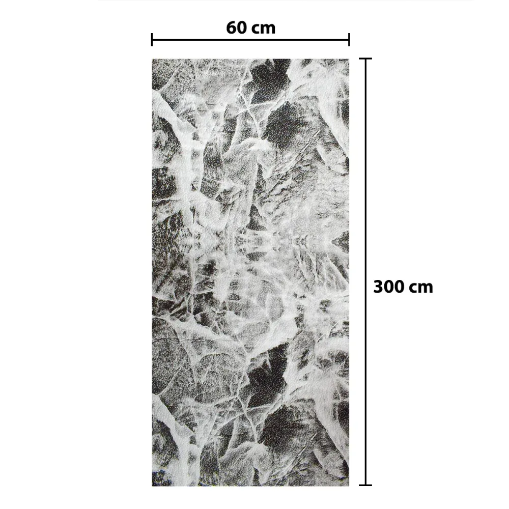 Rola panou autoadeziv, Naimeed D5682, design modern, 2mm grosime, 60x300cm, Gri