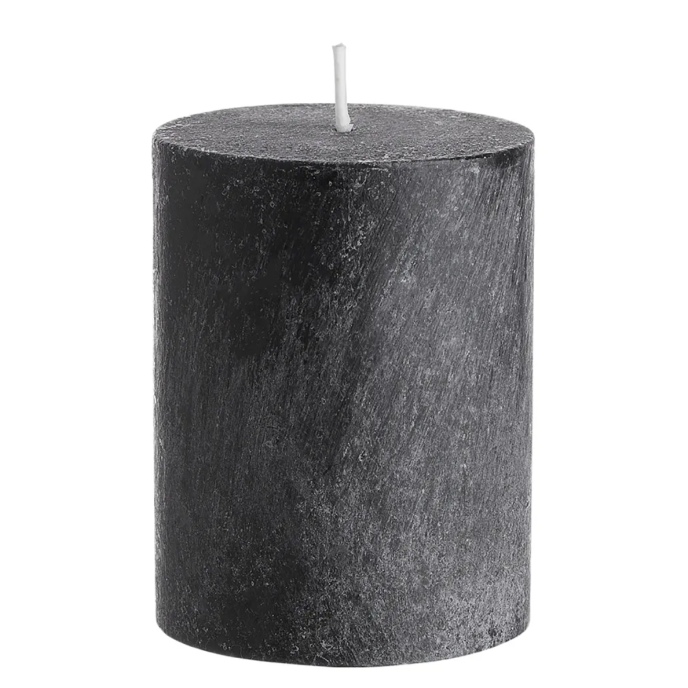 RUSTIC lumanare cilindrica Ø6,8xH9cm, trufa