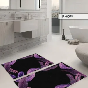 Set 2 covoare baie P-8579