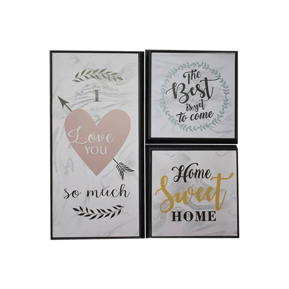 Set decoratiuni, Naimeed D4540N, Negru