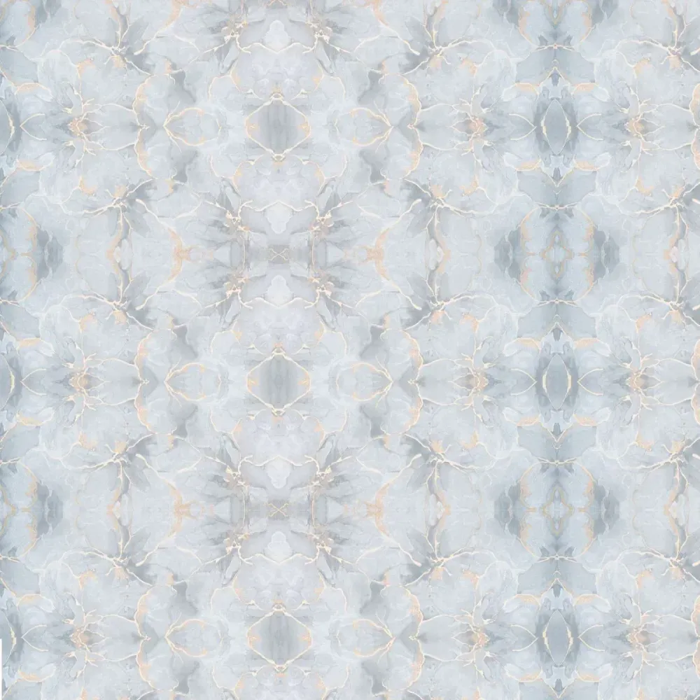 Set 6 panouri decorative autoadezive cu folie de aluminiu, efect marmura, suprafata acoperita 1.08 m², Naimeed D7111, 60x3...