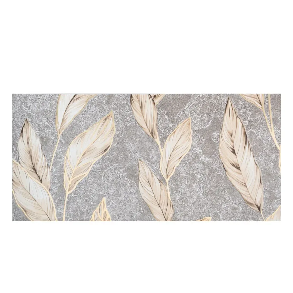 Set 6 panouri decorative autoadezive cu folie de aluminiu, efect marmura, suprafata acoperita 1.08 m², Naimeed D7114, 60x3...