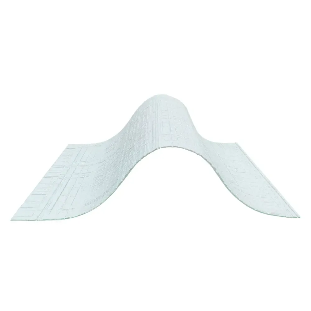 Set 12 panouri decorative din praf de piatra, Naimeed D7326, flexibile, ignifuge, strat protector ceramic, rezistente la r...