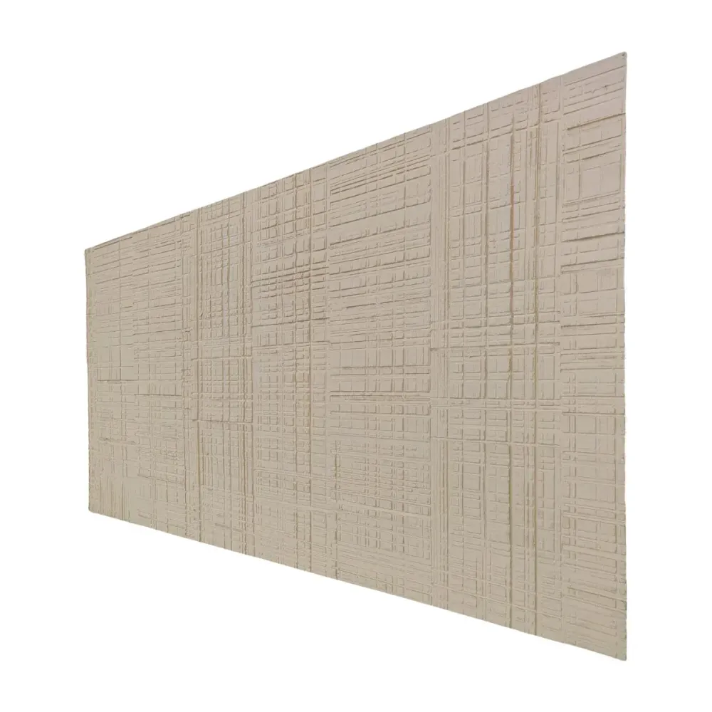 Set 9 panouri decorative din praf de piatra, Naimeed D7327, flexibile, ignifuge, rezistente la razele UV, 120x60x0.2 cm, b...