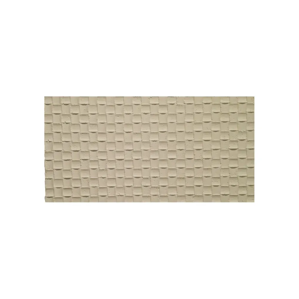 Set 6 panouri decorative din praf de piatra, Naimeed D7340, flexibile, ignifuge, strat protector ceramic, rezistente la ra...