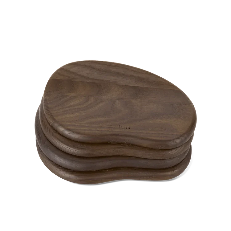 Set de 3 platouri de servire pentru unt Cairn