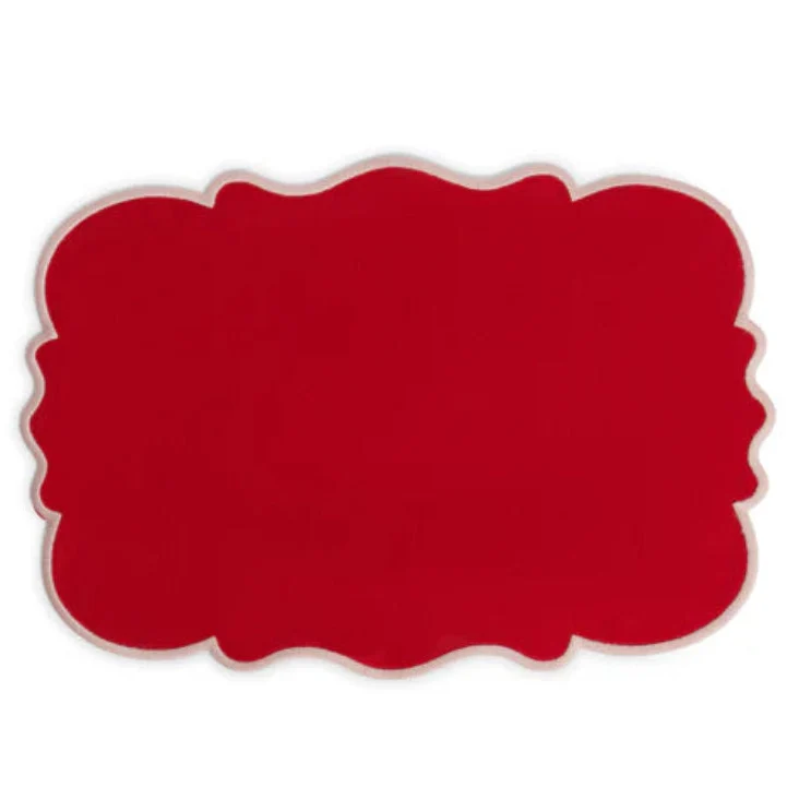Set de 2 suporturi pentru farfurii – Roșu