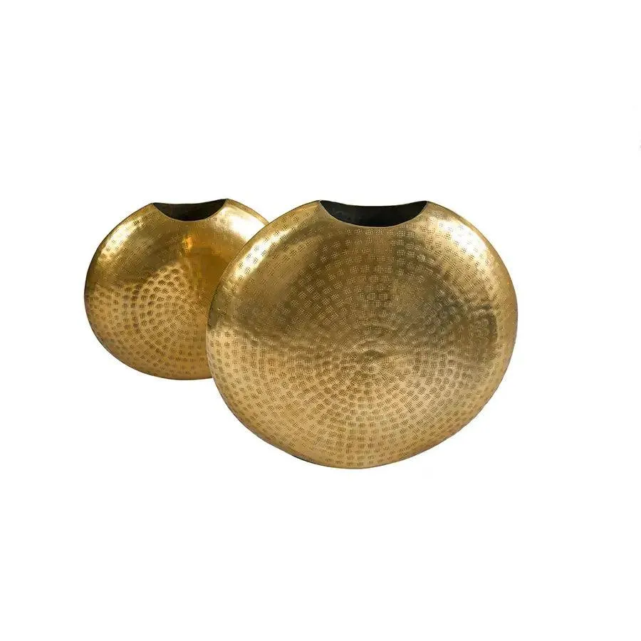 Set de 2 vaze gold din metal Oriental