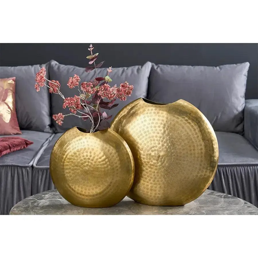Set de 2 vaze gold din metal Oriental