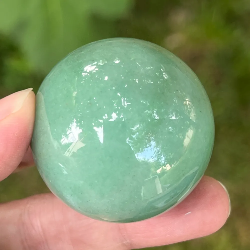 Sfera aventurin verde | Model 2