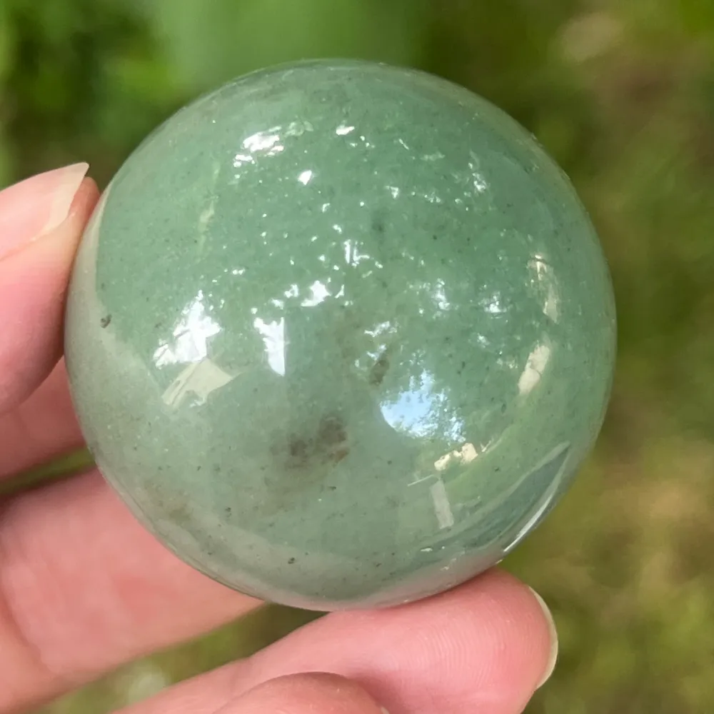 Sfera aventurin verde | Model 2