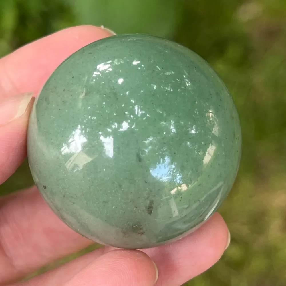 Sfera aventurin verde | Model 2